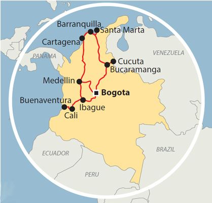 Colombia intermodal