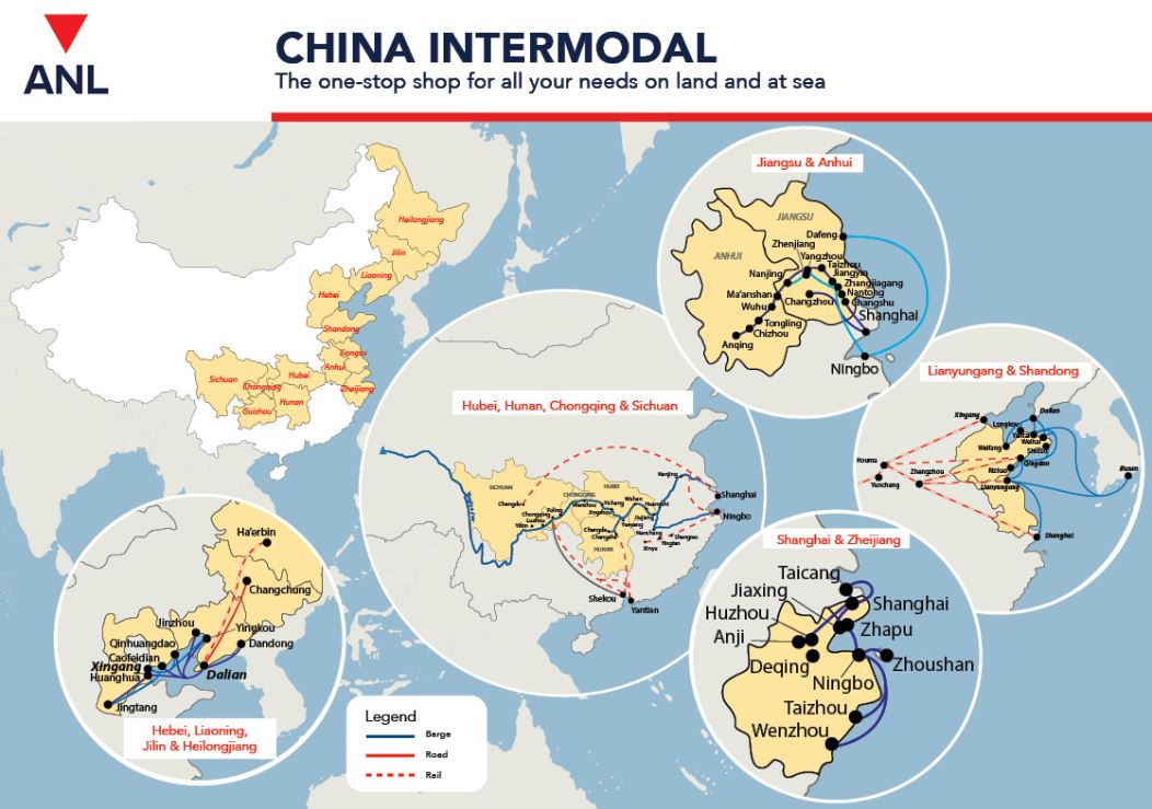 ANL | Intermodal In Asia