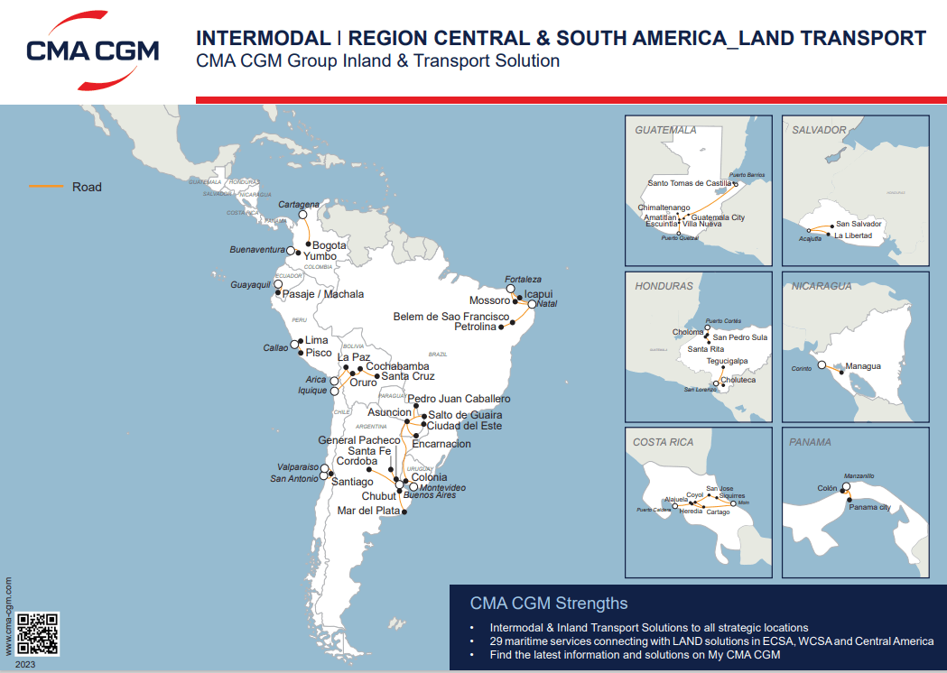 Central and South America Land Transport