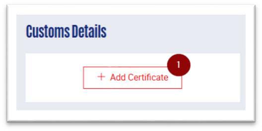 Customs Details
