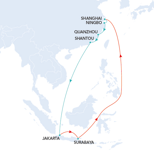 China1 map