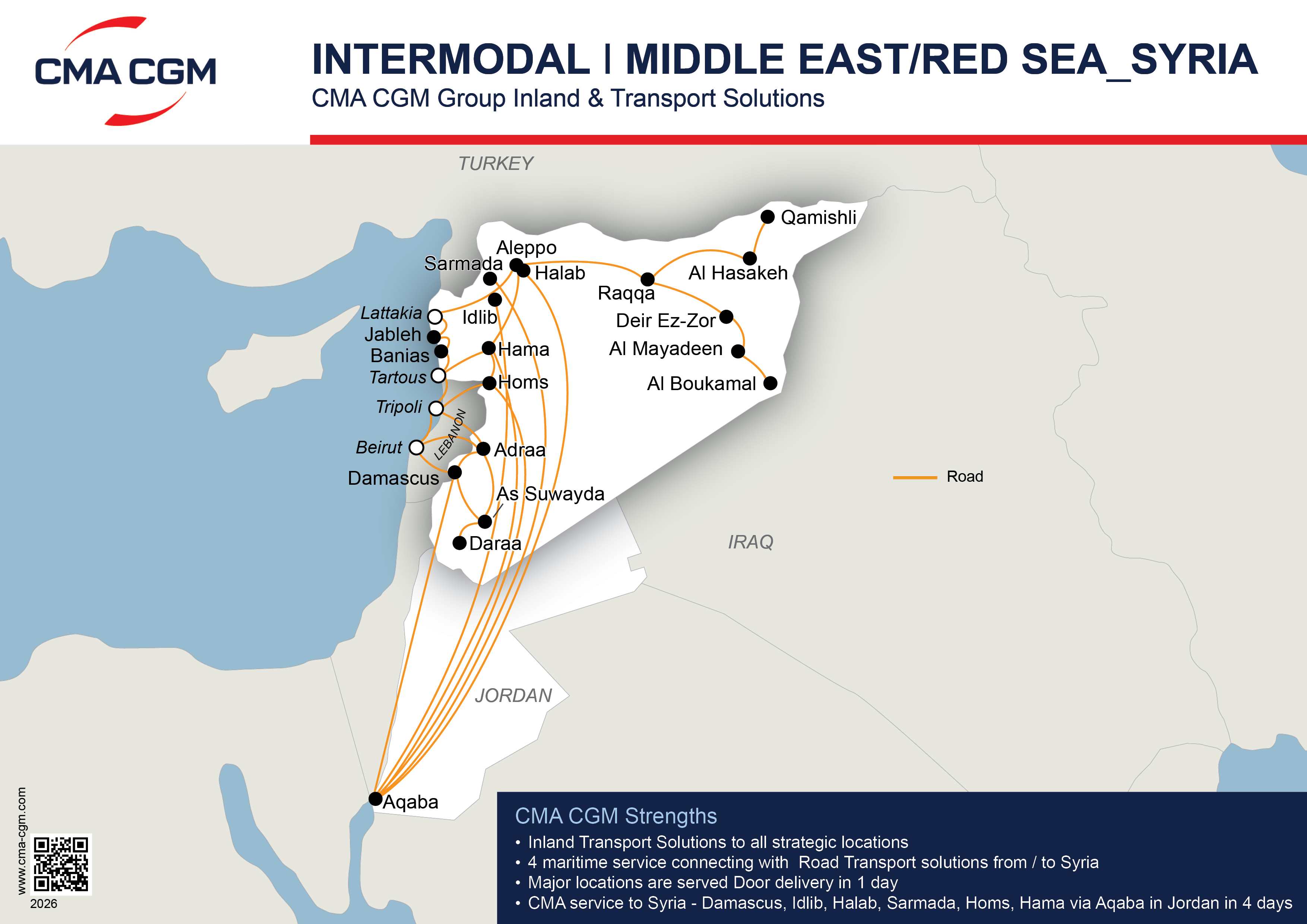INTERMODAL SYRIA Flyers