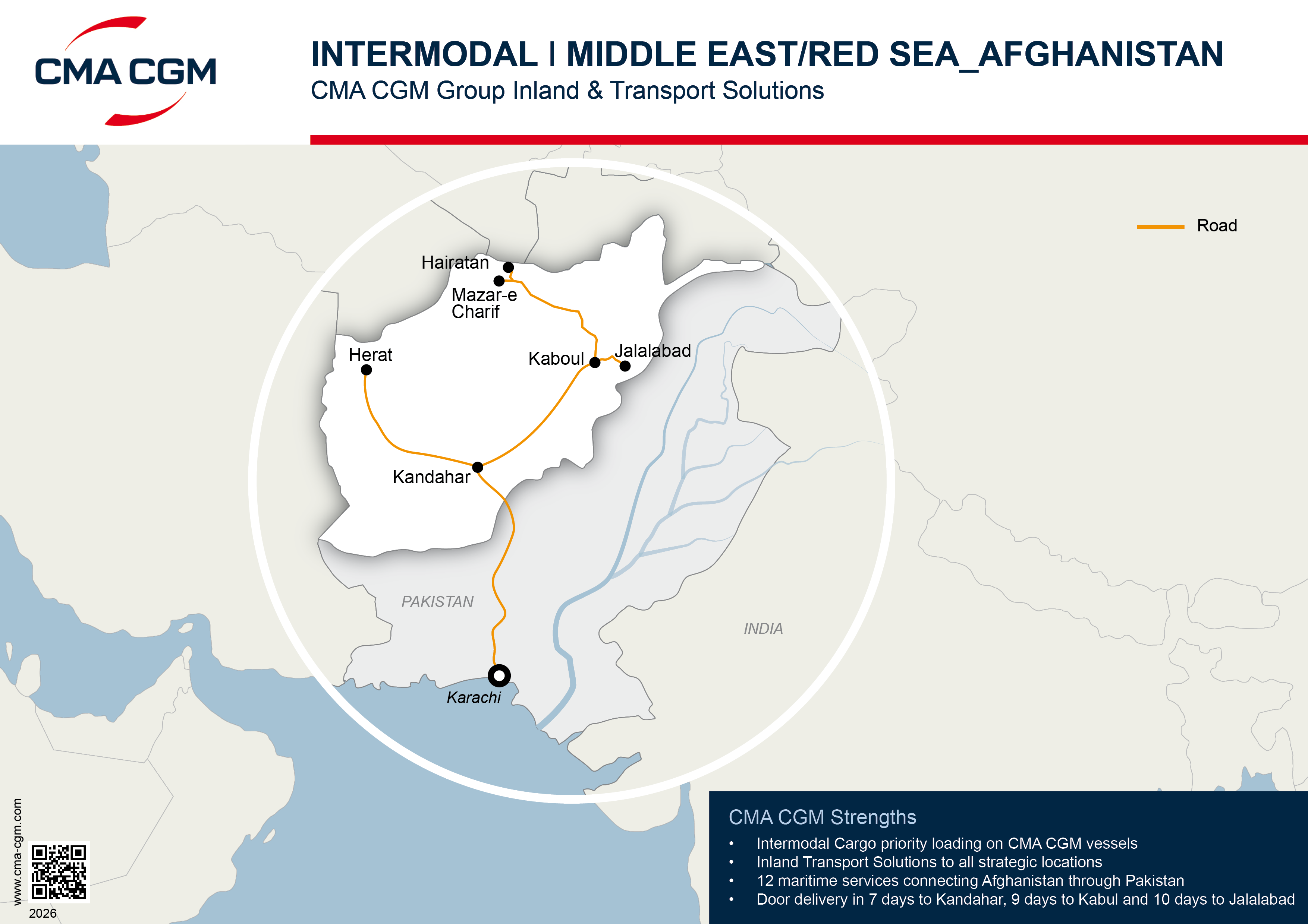 INTERMODAL AFGHANISTAN Flyers