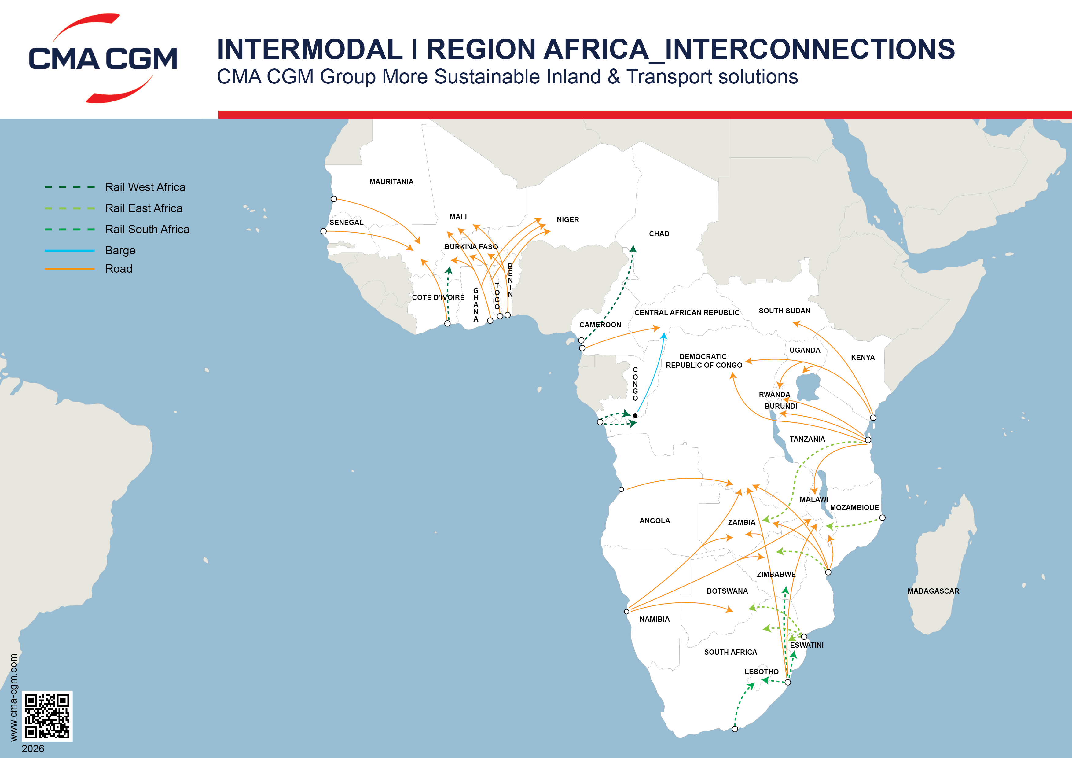 INTERMODAL AFRICA - INTERCONNECTIONS Flyers