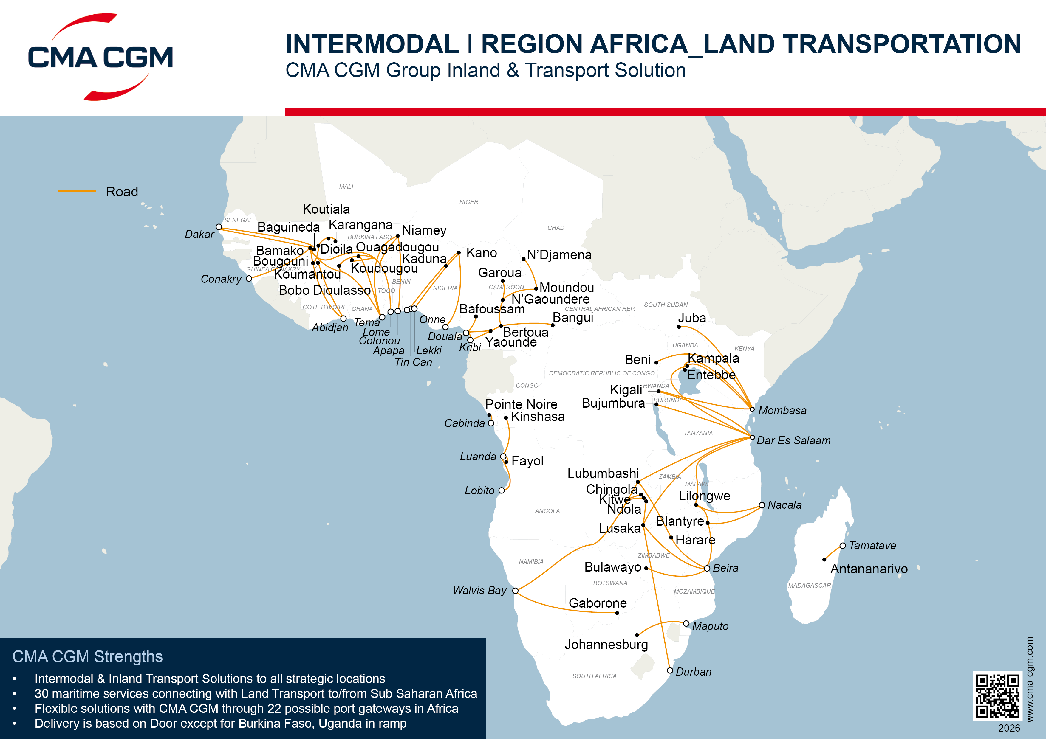 INTERMODAL AFRICA LAND Flyers