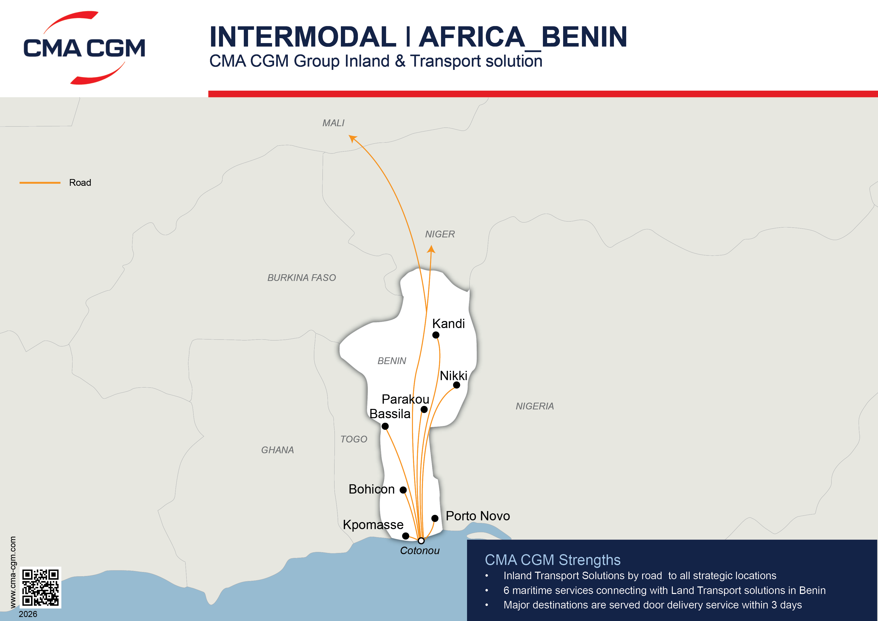 INTERMODAL BENIN Flyers