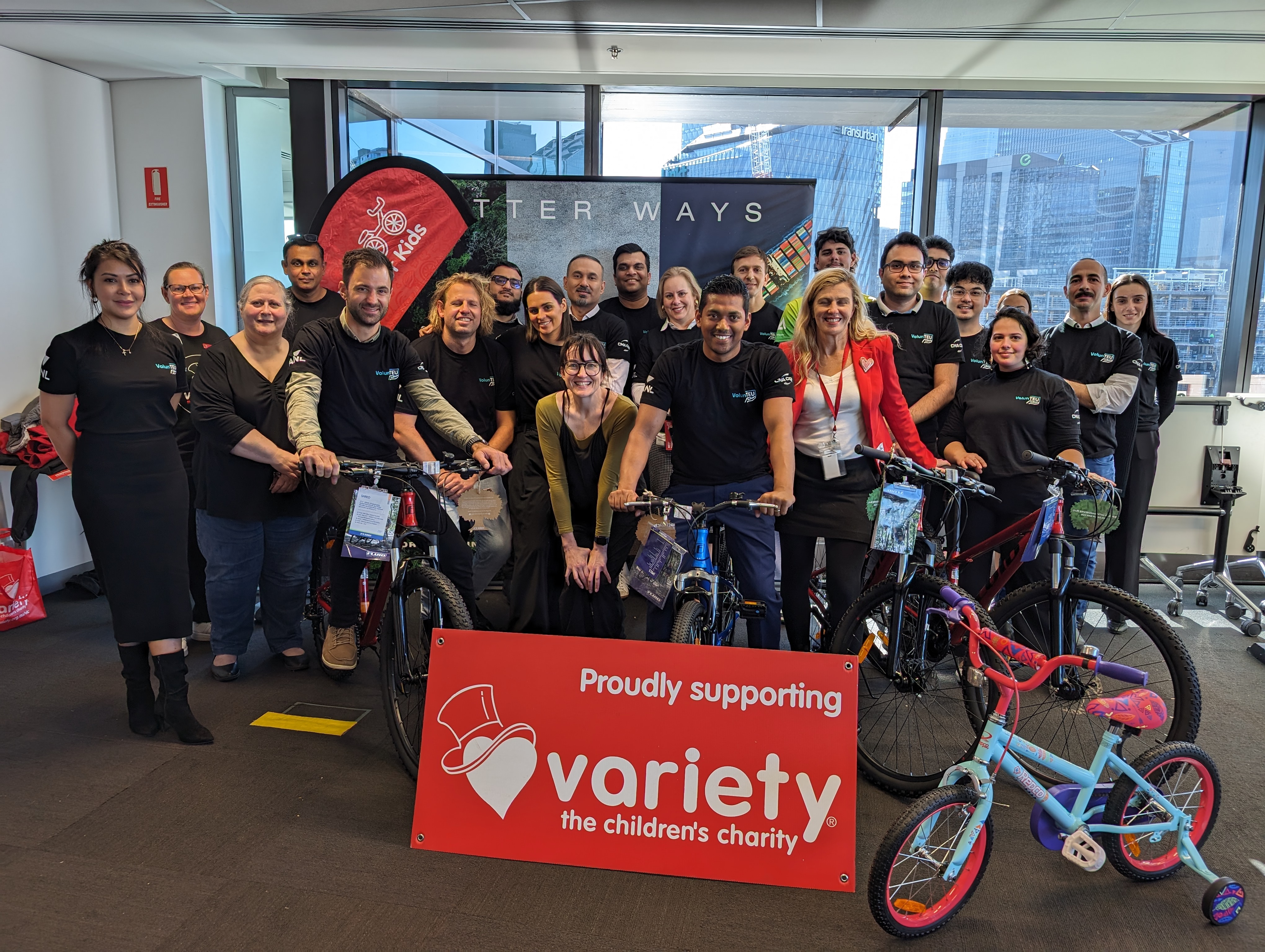 volunTEUs bike build