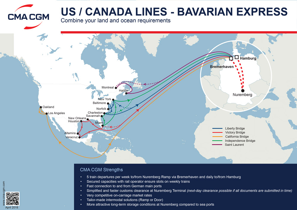 Bavarian Express - US/Canada lines